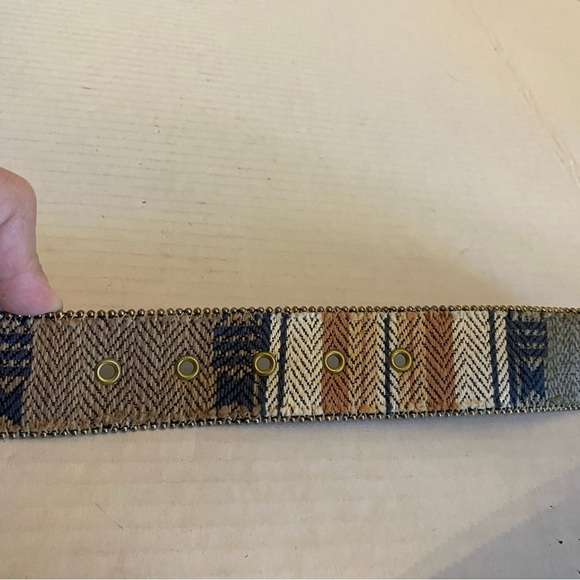 Vintage Paul Harris Blanket Style Belt Studded Western Color Size M/L NWT - Picture 9 of 14